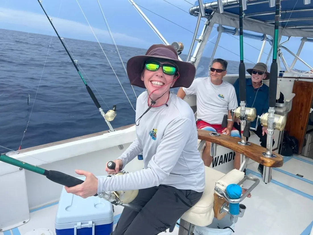 Jessica Isenhower deep-sea fishing